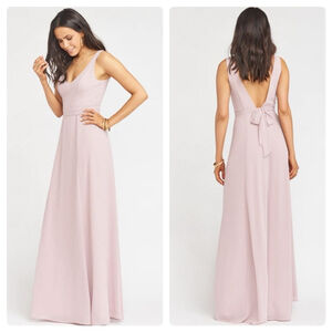 Show Me Your Mumu: Jenn Maxi Dress in Dusty Blush Crisp